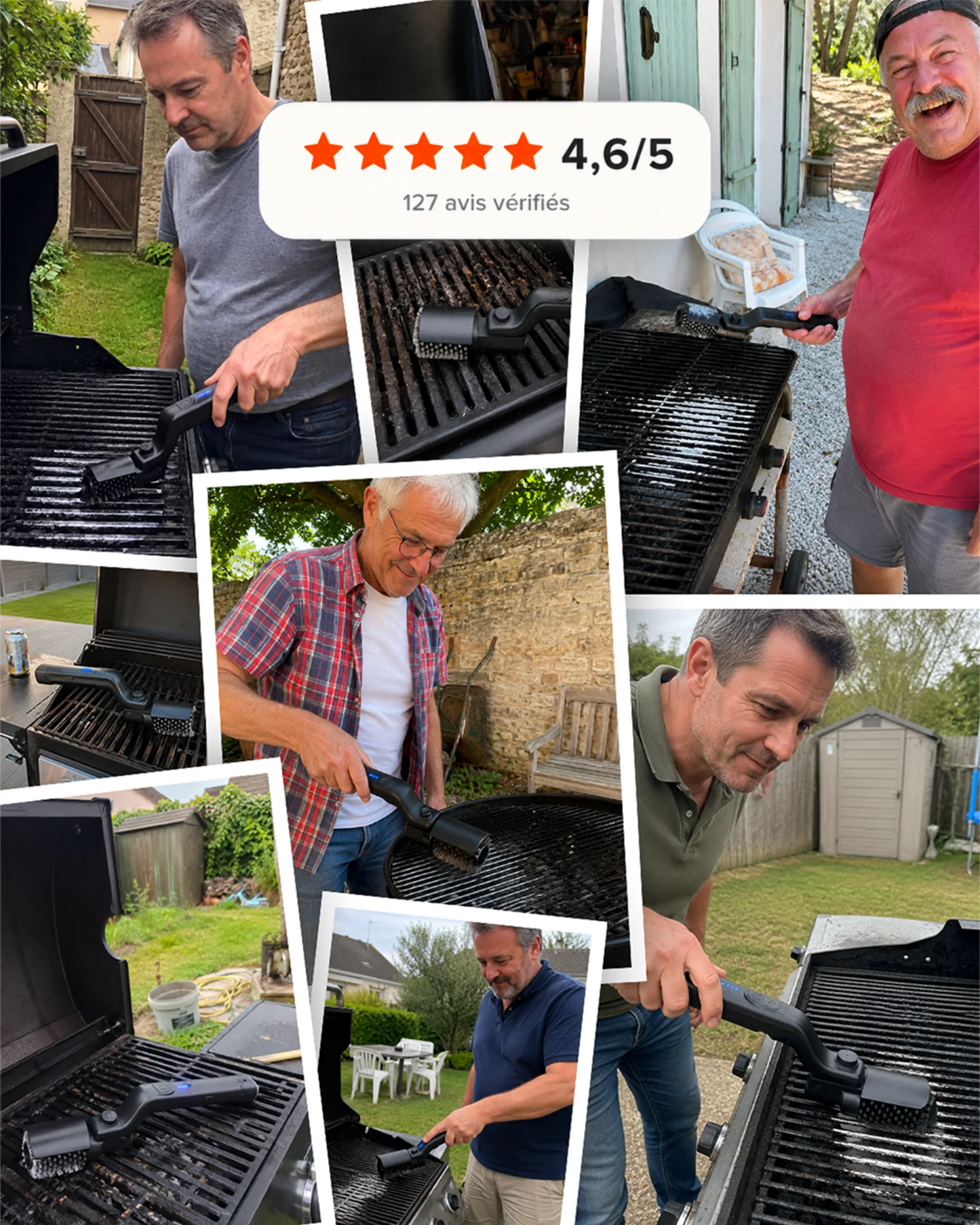 GRILLEO™ — La Brosse qui Efface la Corvée