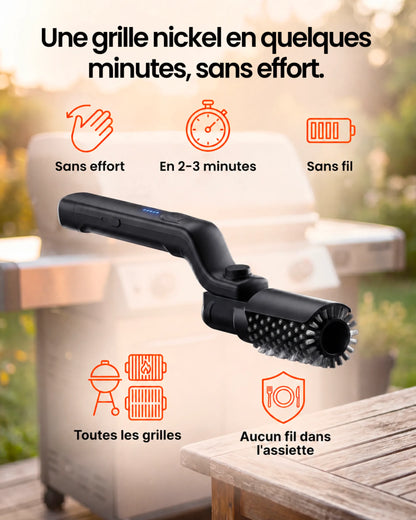 GRILLEO™ — La Brosse qui Efface la Corvée